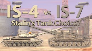 WOT Blitz Face Off || IS-7 vs IS-4 || Which One To Pick After Update 10.3?
