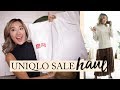 UNIQLO SALE HAUL & TRY ON (UNDER $60): What I Got For $230 (8 Items)