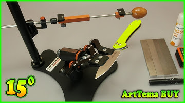 Pro Pocket Knife Sharpening to Razor Sharp with Budget Diamond Stones + Pro Knife Sharpener Hapstone