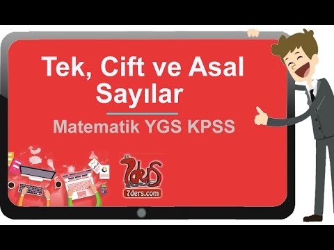 Tek Çift ve Asal Sayılar | YGS Matematik