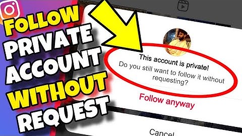 (NEW TRICK) How To Follow Private Instagram Account WITHOUT Sending Request 2025