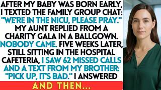 After My Baby Was Born Early, I Texted The Family Group Chat “We’re In The NICU, Please Pray…”