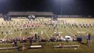 Forsyth Central Marching Band 2013 October 4th