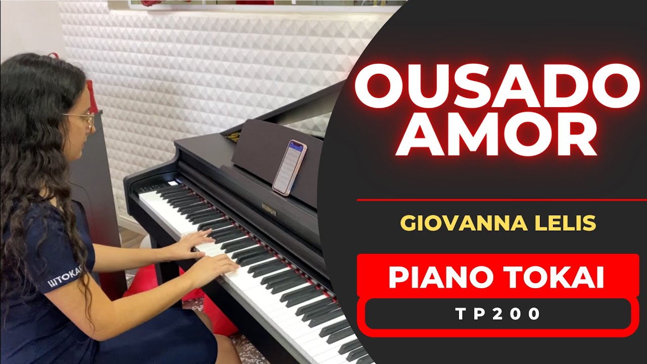 Piano Digital Tokai TP200c com Cauda Preto é na Super Sonora!