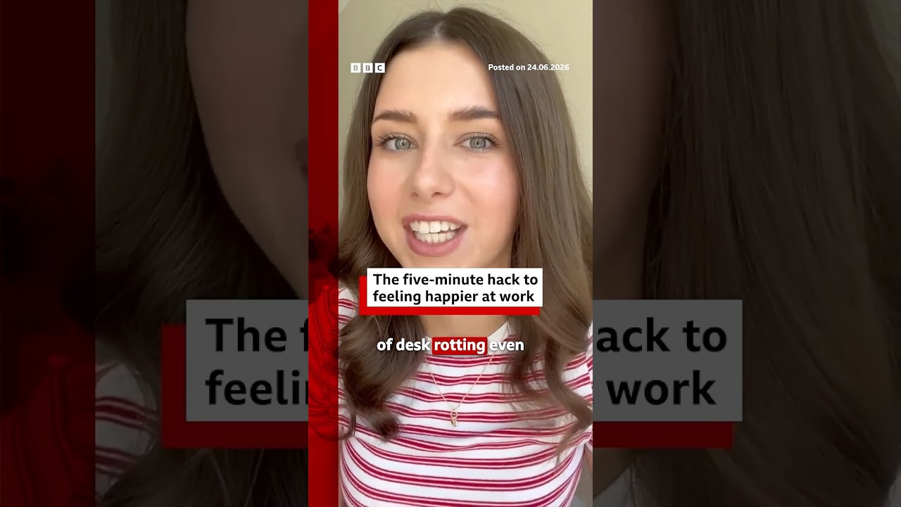 Hourly five-minute breaks at work boost wellbeing, new research reveals. #Wellbeing #Health #BBCNews