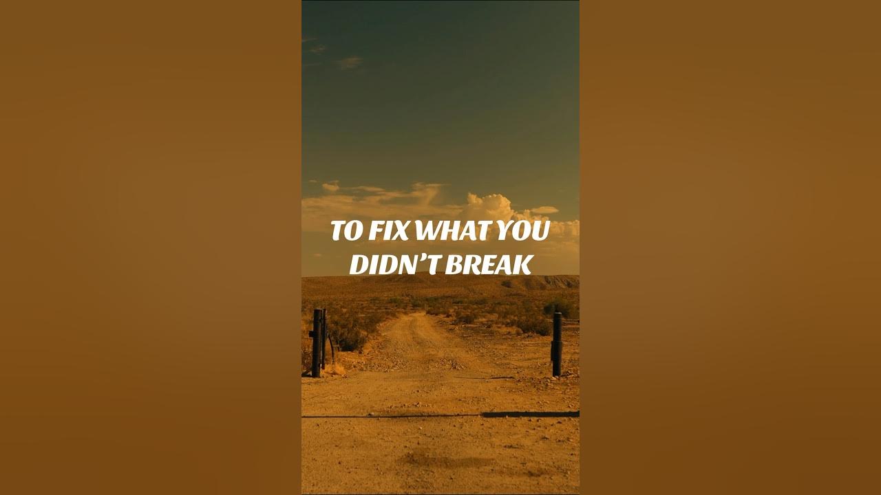 “Fix What You Didn’t Break” IS OUT🔥 what’s your favorite lyric??? #fixwhatyoudidntbreak #shorts “Fix What You Didn’t Break” IS OUT🔥 what’s your favorite lyric??? #fixwhatyoudidntbreak #shorts