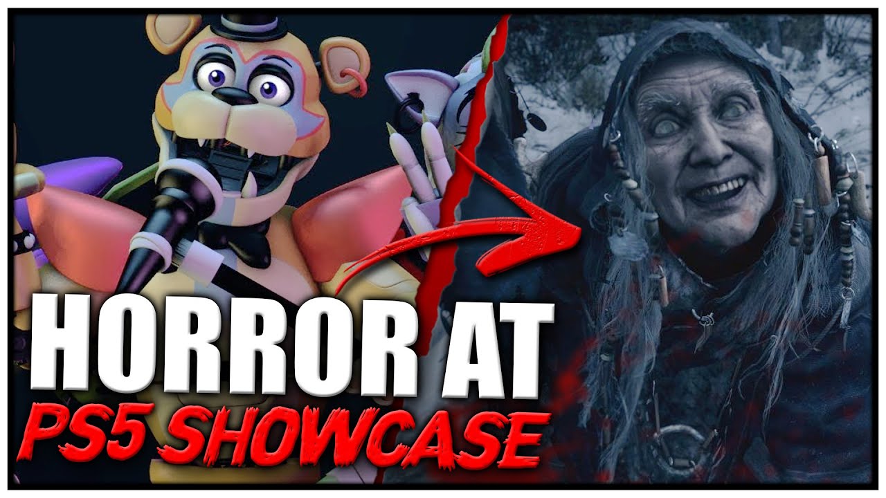 HORROR at the Playstation 5 Showcase! | Resident Evil VILLAGE | Five Nights at Freddy's REVEAL