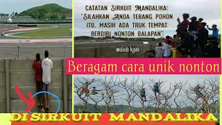 Kumpulan Video Lucu Nonton Sirkuit Mandalika
