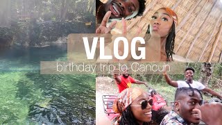 BIRTHDAY TRIP IN CANCUN | friends take Mexico DAY 2 | VLOGMAS | rainstewart