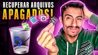 Como RECUPERAR ARQUIVOS APAGADOS do CARTÃO SD GRATUITAMENTE!