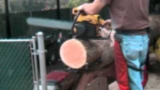 The chainsaw guy log testing McCulloch Pro Mac 800 chainsaw 9 21