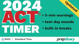 ACT Math Test Timer (Standard Time)