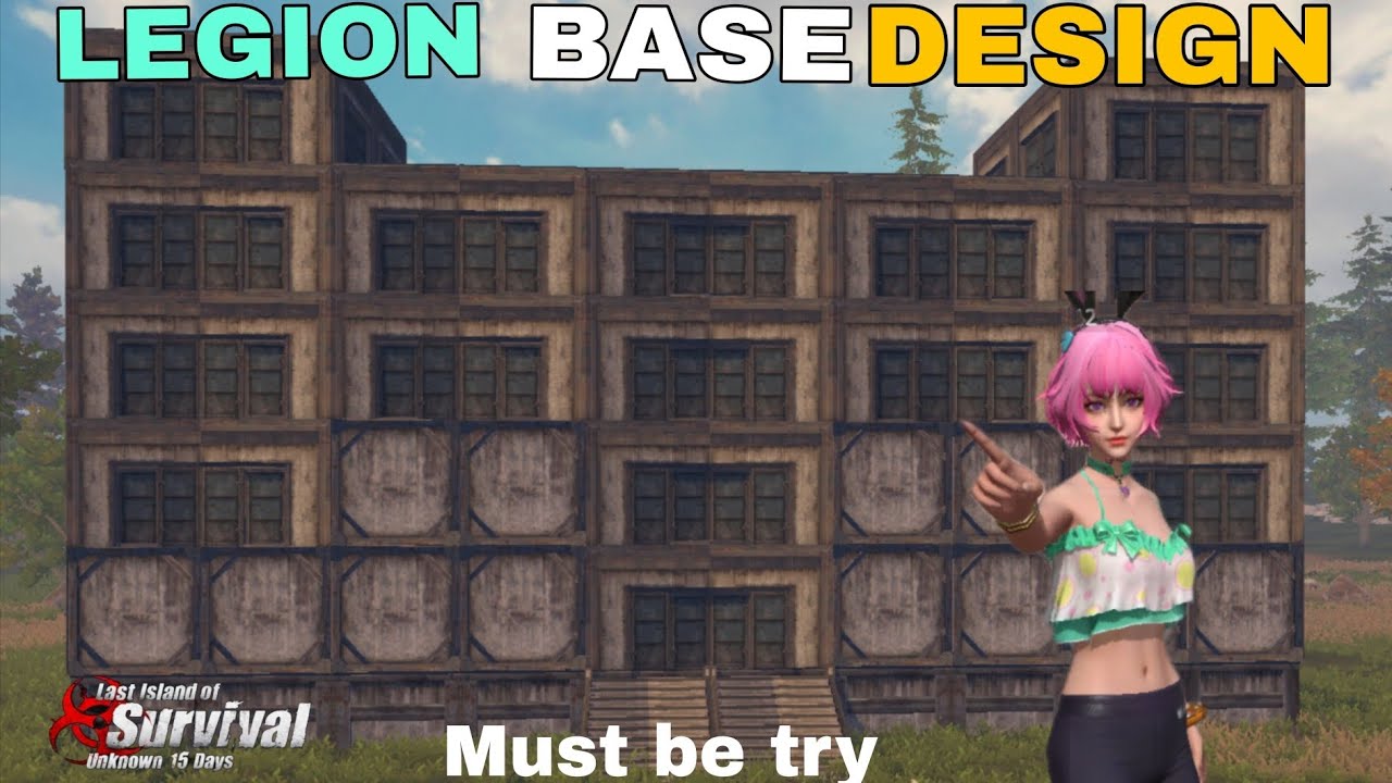 Easy But OP Legion Base Build Guide LAST DAY RULES SURVIVAL BASE DESIGN 