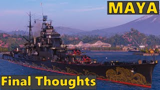 Maya - Review - Tier 7 Premium Cruiser | World of Warships