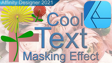 Text Masking Effect in Affinity Designer