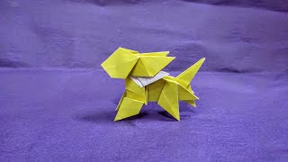 How To Make a paper Origami Pokemon Jolteon Step By Step