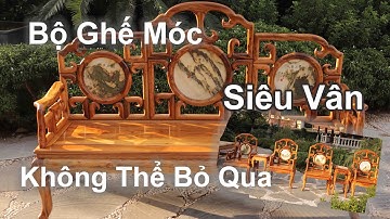 Bộ Ghế Móc Mỏ | Gỗ Gụ Quảng Bình | Đồ Gỗ Tĩnh
