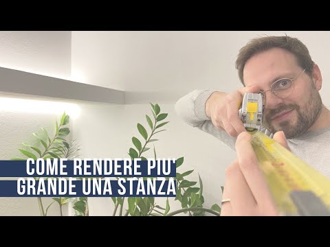 Video: Come ingrandire visivamente una stanza con la carta da parati. Come aumentare lo spazio di una stanza