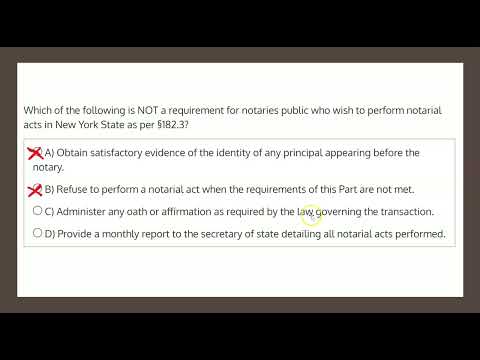 NYS Notary Public iPREP Title 19 Q1