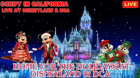 LIVE! DISNEYLAND & DCA HOLIDAY TIME FUN 2025! 🎄☃️ FRIDAY EDITION 12.12.25