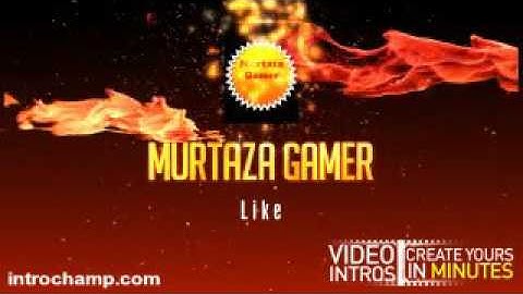 انترو قناة( Murtaza Gamer)