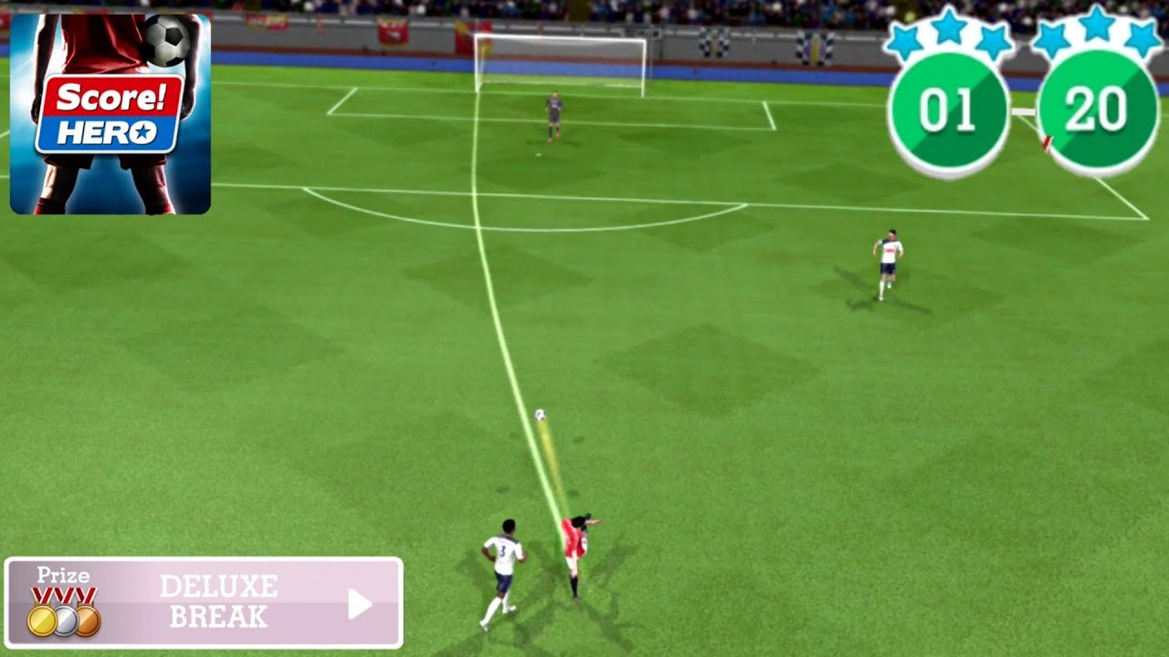 Score! Hero | DELUXE BREAK (Level 1 - Level 20) Walkthrough - 3 Stars