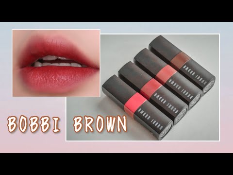 [REVIEW & SWATCH] BOBBI BROWN CRUSHED LIP COLOR | SKINCARE TRƯỚC MAKEUP | kieuchinh2706