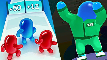 Join Blob Clash 3D|Gameplay Walkthrough|Max Level|Funny Hindi game|Mobile games 2022- Android,ios #1