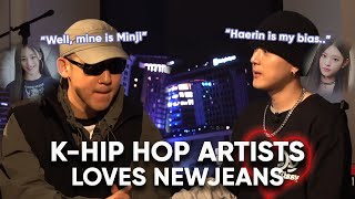 just khh artists showing their love for NewJeans
