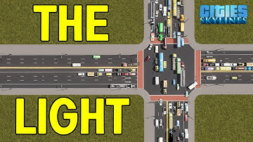 Traffic Lights DECIMATE Traffic in Cities Skylines.  -  Intersection and Interchange Light Setups
