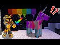 Minecraft SAVE THE RAINBOW UNICORN FROM THE DANGEROUS VILLAGERS !! DON'T LET THE UNICORN DIE !! MAP