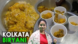 World Famous Kolkata Biryani Ki Making | Kolkata Chicken Biryani Recipe in Catering Style