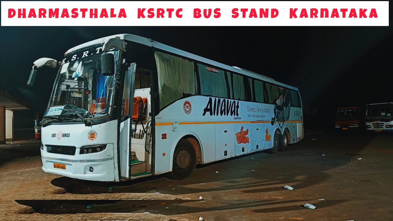 dharmasthala-ksrtc-bus-stand-video-youtube