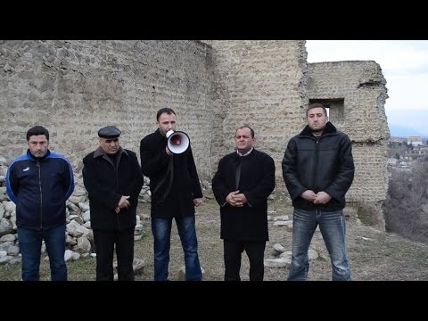ბებრის ციხესთან ბრიფინგი გაიმართა