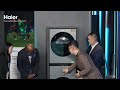 At AWE Haier Joins Forces With The PSG Legend Claude Makelele To Unveil The Brand New AI Series
