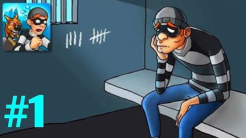 Robbery Bob:- Chapter-1 SUBURBS Level-1 NO SMALL FAVOUR Gameplay  #android #technoaryan