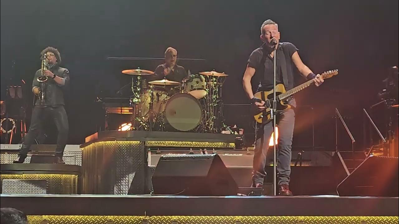 Bruce Springsteen Because the Night Barclays Center Brooklyn 03/04