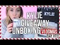 KYLIE HOLIDAY COLLECTION UNBOXING! | Vlogmas Day #15