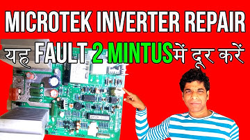 How to repair  inverter use Microtek copy kit step by step