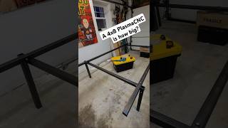4x8 PlasmaCNC Frame is Complete and I had no idea it was this big
