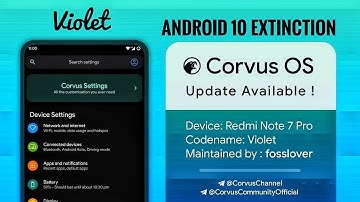Corvus OS Extinction For Redmi Note 7 Pro with Ryzen Kernel
