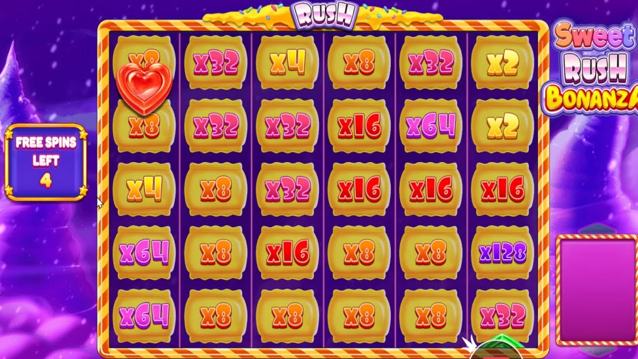 284X BRAND NEW SWEET RUSH BONANZA BUY SUPER FREE SOIN BONUS BUY ONLINE ...