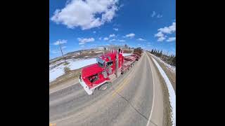 WHEEL MAN. SERVICE RIG & WA 600 SPRING TIME TRUCKING ALBERTA CANADA @TimelapseTruckerRTOT