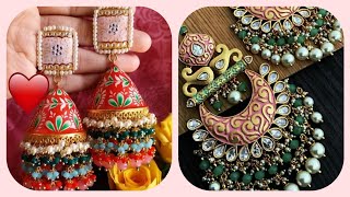 Buy Kundan Lotus Beaded Hanging Earrings online-KARAGIRI | FESTIVE SALE –  Karagiri
