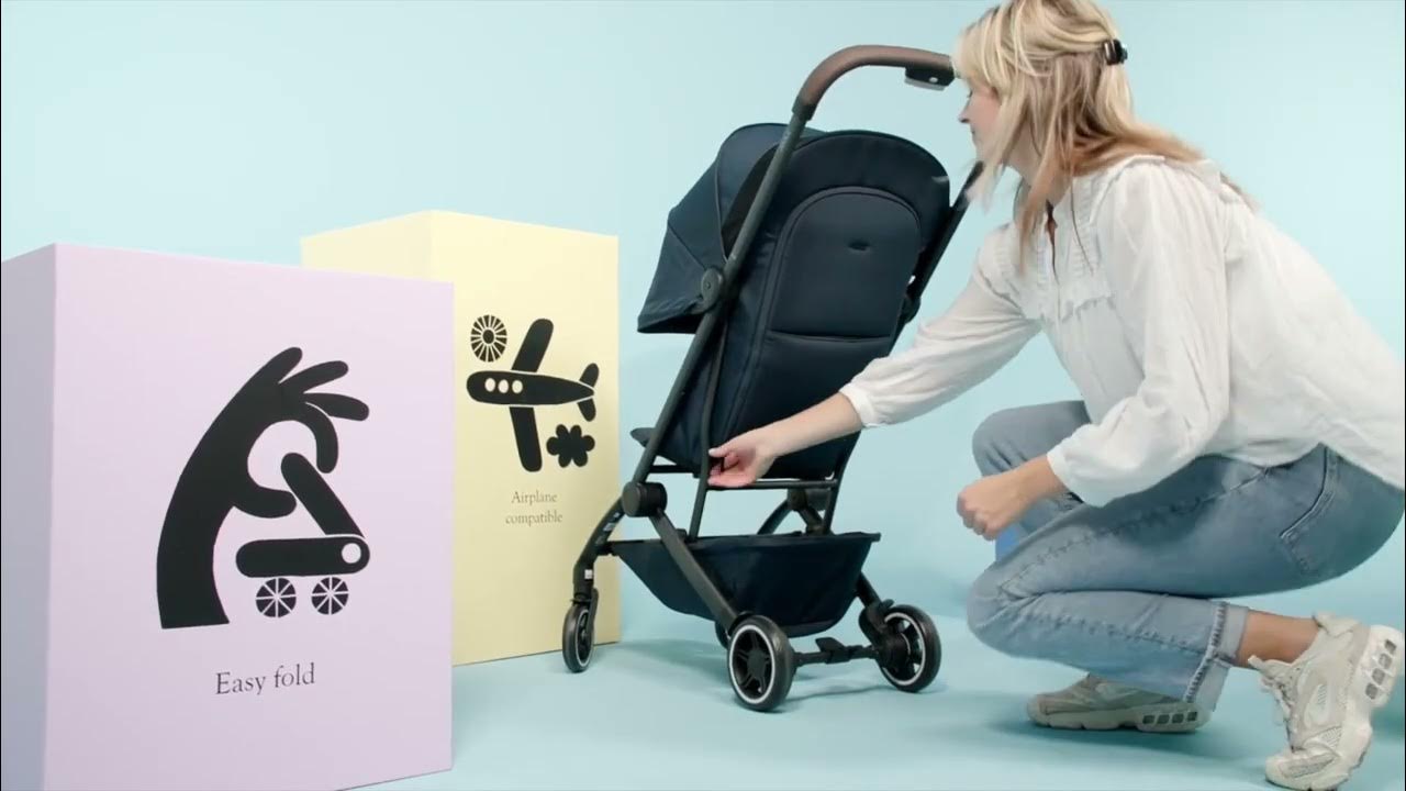 Joolz Aer Plus - легкая и компактная прогулочная коляска - YouTube
