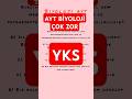 Ayt Biyoloji soru ve çözümü.#yks #yks2024 #yks2025 #yks2026 #ayt #tyt #biyoloji #aytbiyoloji