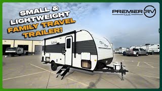 Family Travel Trailer That Sleeps Up To 8 & Under 4,000lbs! - 2026 Open Range Colt 18MBS