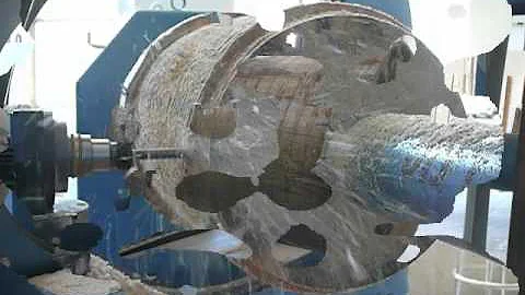 hapfo 9500 CNC wood turning lathe