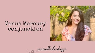 Venus Mercury conjunction in vedic astrology