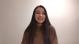 Business student ready for success